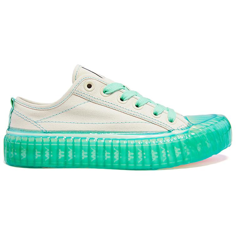 Kappa Low-Top Casual Sneakers 'White Green' 圖 2
