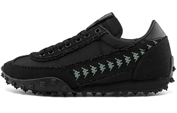 Kappa Low-Top Running Shoes 'Black Retro Sport Casual'