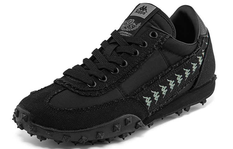 Kappa Low-Top Running Shoes 'Black Retro Sport Casual' 圖 2