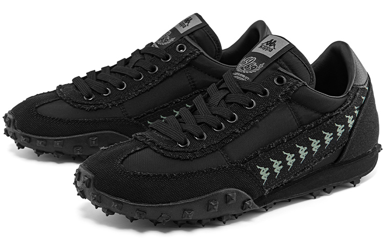 Kappa Low-Top Running Shoes 'Black Retro Sport Casual' 圖 3