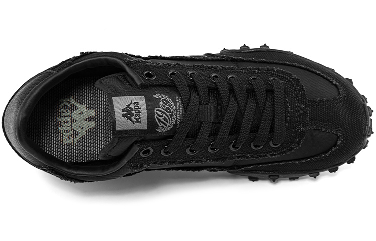 Kappa Low-Top Running Shoes 'Black Retro Sport Casual' 圖 6
