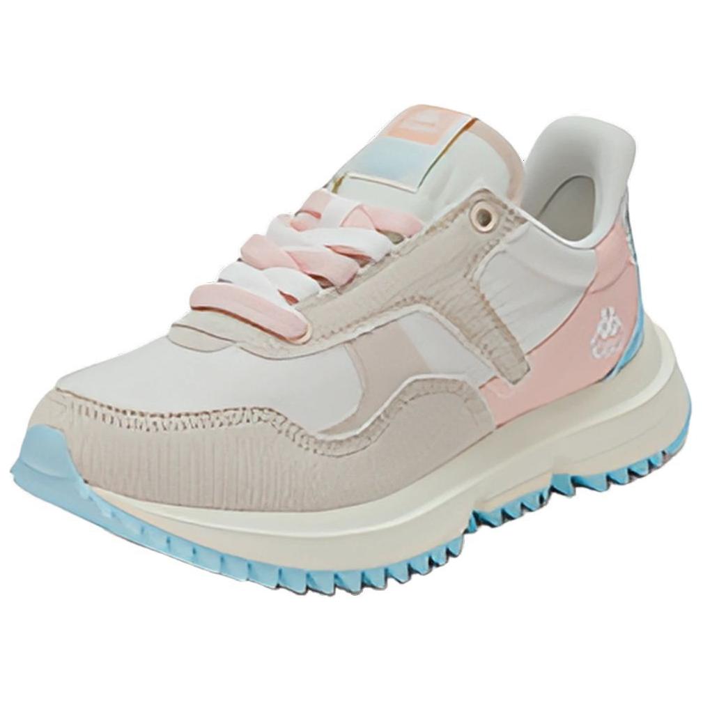 Kappa Low-Top Running Shoes 'Grey White Pink' 圖 2