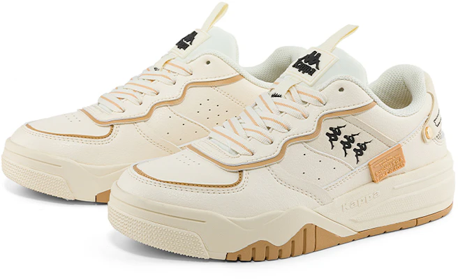 カッパ ロートップ スケート 'ホワイト-ブラウン' K0CY5CC90-0111 K0CY5CC90-0111 Lookbook カッパ ロートップ スケート 'ホワイト-ブラウン' K0CY5CC90-0111 K0CY5CC90-0111