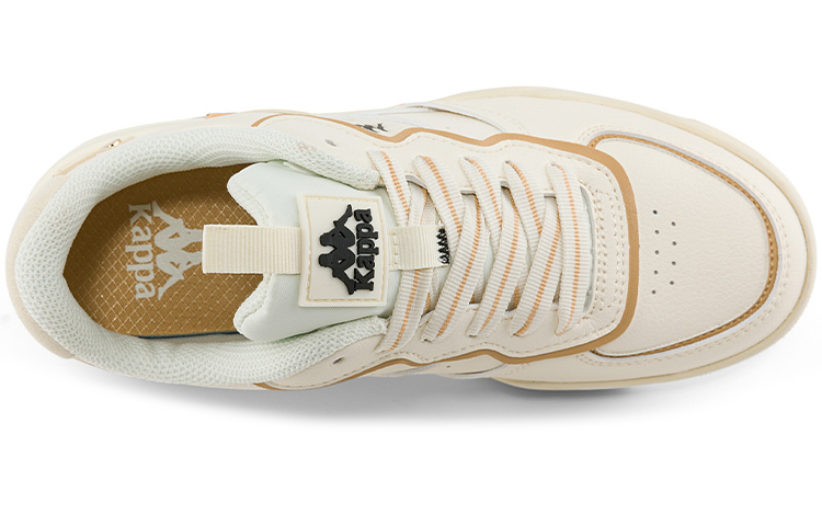 Details for カッパ ロートップ スケート 'ホワイト-ブラウン' K0CY5CC90-0111 K0CY5CC90-0111