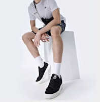 カッパ 通気性抜群 黒 ローカット スケシュー K0CX5CC08-990 Cheap カッパ 通気性抜群 黒 ローカット スケシュー K0CX5CC08-990