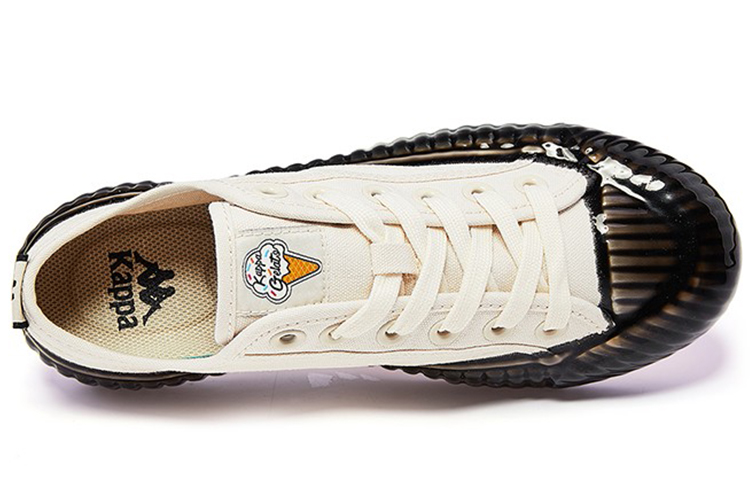 Kappa Low-Top Skate Shoes 'Black White' 圖 3
