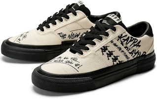 Kappa 串標 耐磨 低幫 板鞋 男女同款 鷺羽白黑 Lookbook Kappa 串標 耐磨 低幫 板鞋 男女同款 鷺羽白黑