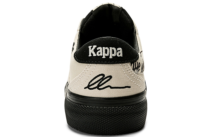 Purchase Kappa 串標 耐磨 低幫 板鞋 男女同款 鷺羽白黑
