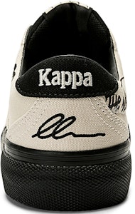 Kappa 串標 耐磨 低幫 板鞋 男女同款 鷺羽白黑 Purchase Kappa 串標 耐磨 低幫 板鞋 男女同款 鷺羽白黑