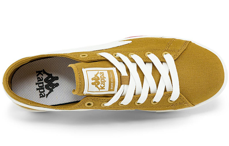 Kappa Low-Top Skate Shoes 'Yellow White' 圖 3