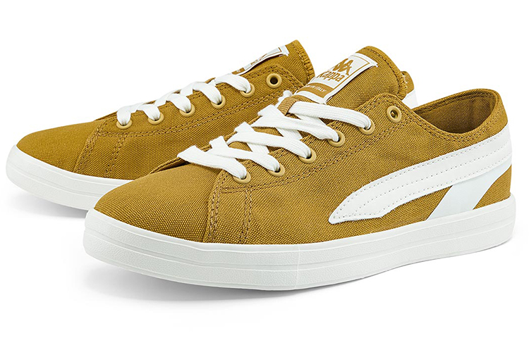 Kappa Low-Top Skate Shoes 'Yellow White' 圖 4