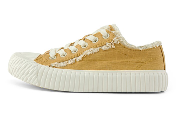 Kappa Low-Top Skateboard Sneakers 'Yellow Stripe'