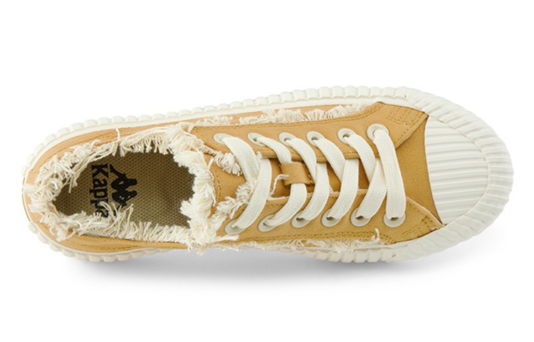 Kappa Low-Top Skateboard Sneakers 'Yellow Stripe' 圖 4
