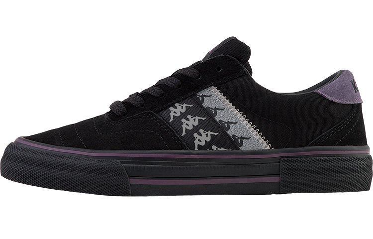 Kappa Low-Top Sneaker 'Black Purple'