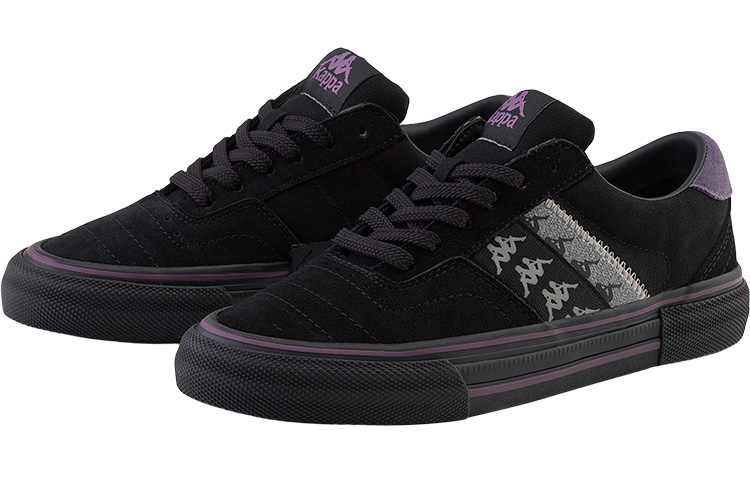 Kappa Low-Top Sneaker 'Black Purple' 圖 3