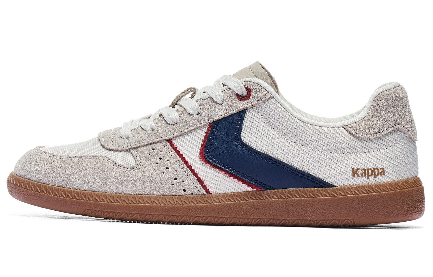 Kappa Low-Top Sneaker 'Classic White/Haichang Blue'