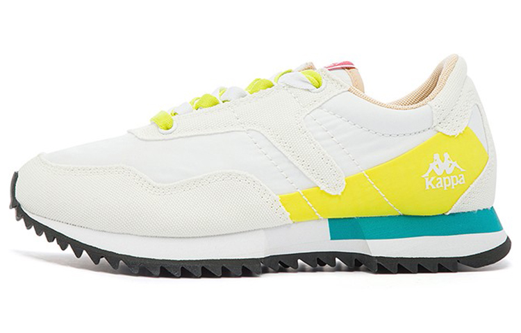 Kappa Low-Top Sneaker 'White Yellow'