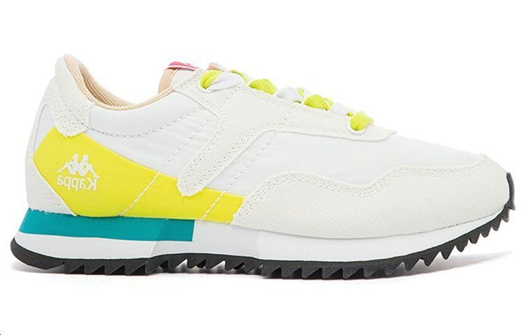Kappa Low-Top Sneaker 'White Yellow' 圖 2