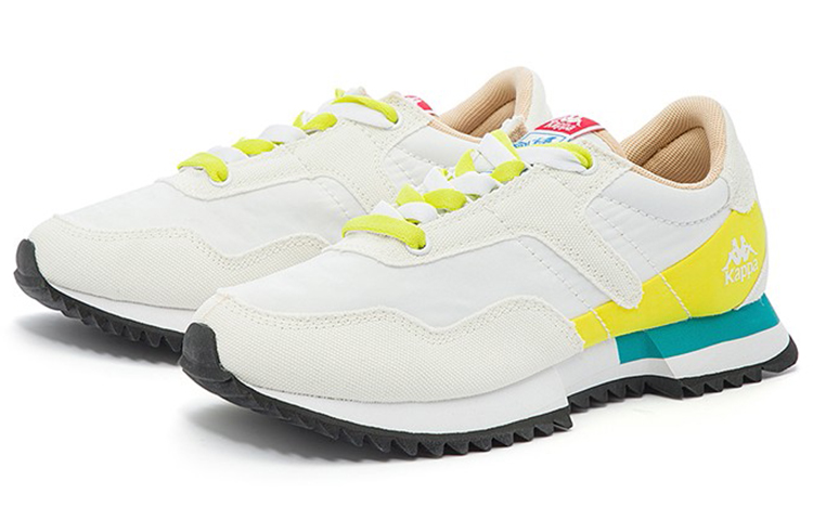 Kappa Low-Top Sneaker 'White Yellow' 圖 3