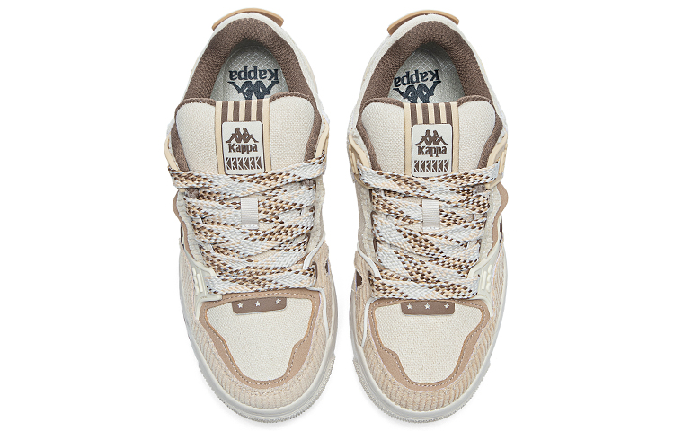 Kappa Low-Top Sneakers 'Beige' 圖 4