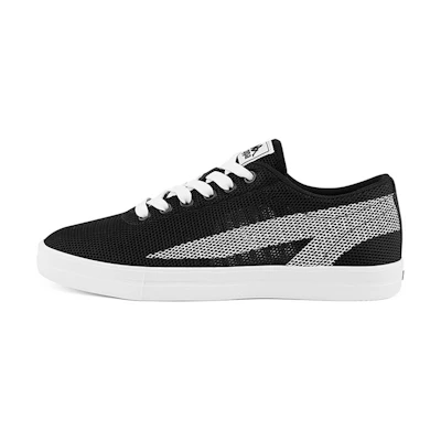 Kappa Low-Top Sneakers 'Black and White'