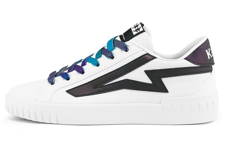 Buy Zapatillas Kappa Bajas 'Blanco Negro Holográfico' K0BW5CC32-012