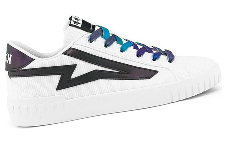 Order Zapatillas Kappa Bajas 'Blanco Negro Holográfico' K0BW5CC32-012