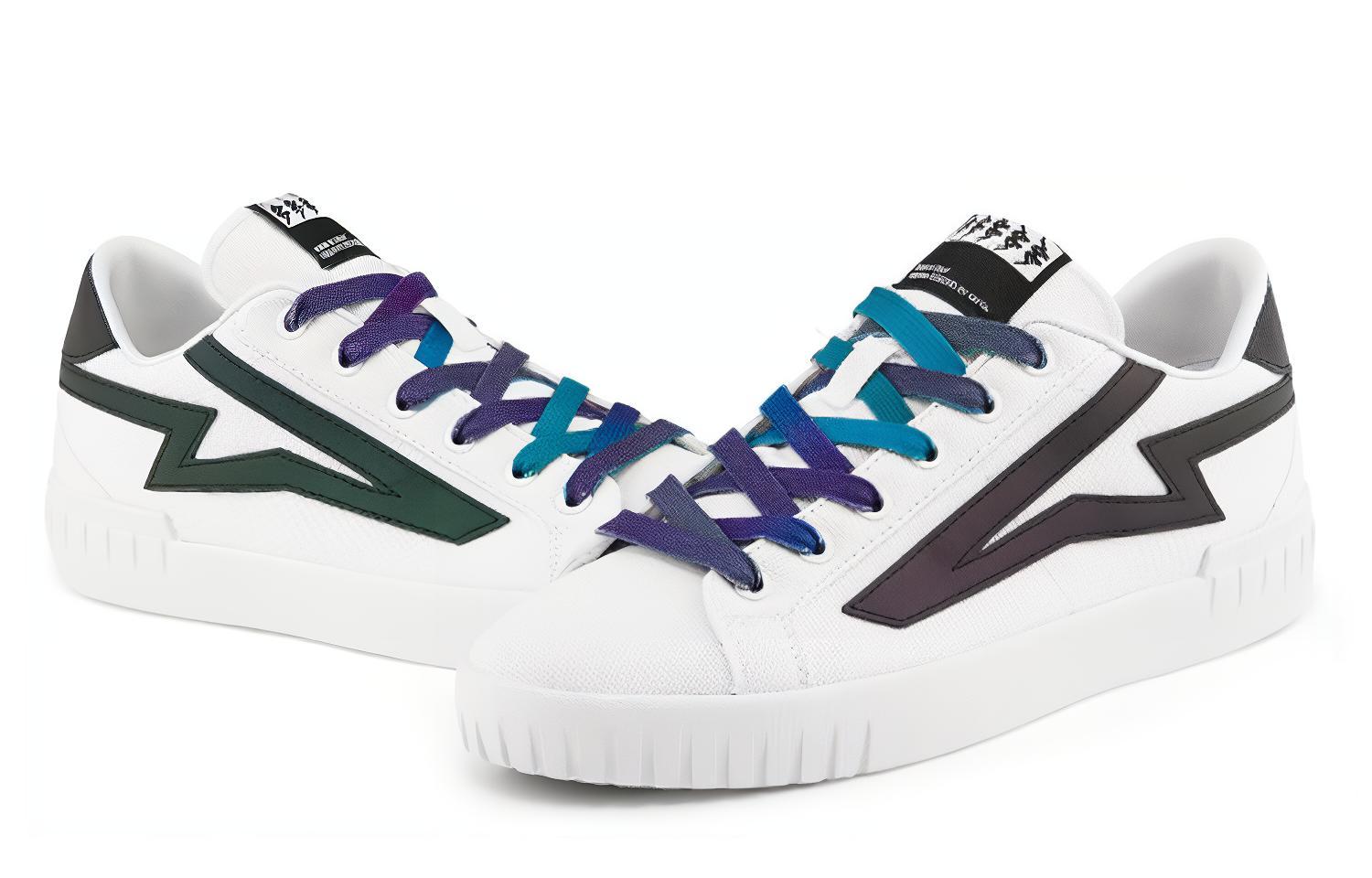 Shop Zapatillas Kappa Bajas 'Blanco Negro Holográfico' K0BW5CC32-012