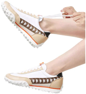 Kappa 白棕色低帮运动鞋 K0CX5MM09-012 Order Kappa 白棕色低帮运动鞋 K0CX5MM09-012