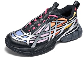 Kappa 軟彈舒適 休閒輕盈 潮流設計 防滑耐磨 低筒 爸爸鞋 男女同款 黑色 Lookbook Kappa 軟彈舒適 休閒輕盈 潮流設計 防滑耐磨 低筒 爸爸鞋 男女同款 黑色