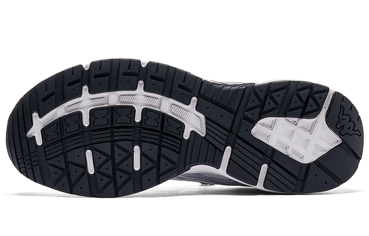 Details for Kappa 羽翼 網布透氣 輕便舒適 時尚流行 低筒 爸爸鞋 男女款 冷灰色/銀色