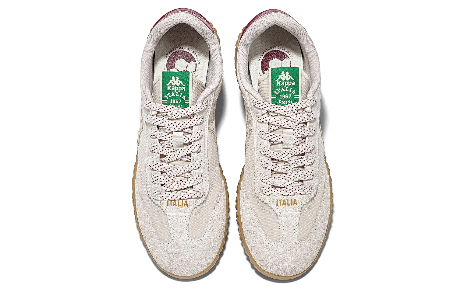 Shop Kappa Low 'Malt Brown/Tibetan Red' K0EY5MM22-6337