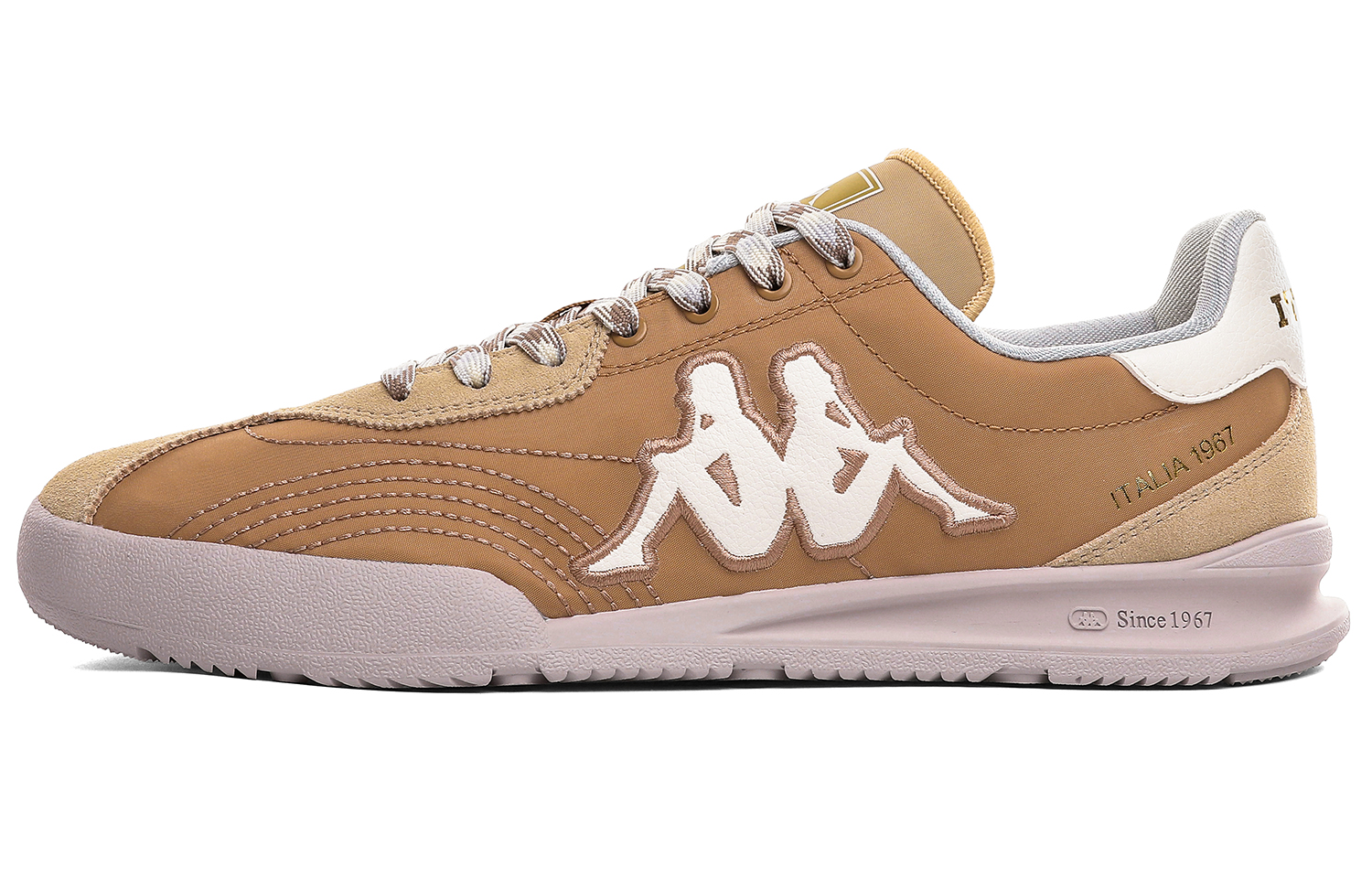 Kappa Low Top 'Brown Essentials' K0EY5CC79-487