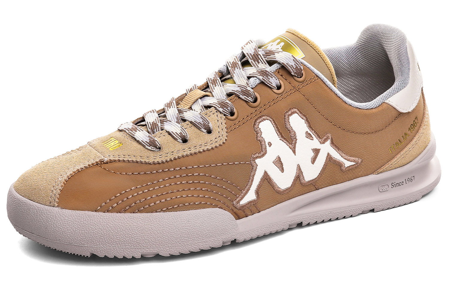 Lookbook Kappa 低帮 '棕色基础款' K0EY5CC79-487