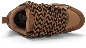 Kappa 面包鞋 串牌 低筒 板鞋 男女同款 拿鐵咖色 Details for Kappa 面包鞋 串牌 低筒 板鞋 男女同款 拿鐵咖色