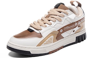 Kappa Low-Top 'Abu Bulan/Cokelat Latte' K0DZ5CS30-133 Lookbook Kappa Low-Top 'Abu Bulan/Cokelat Latte' K0DZ5CS30-133