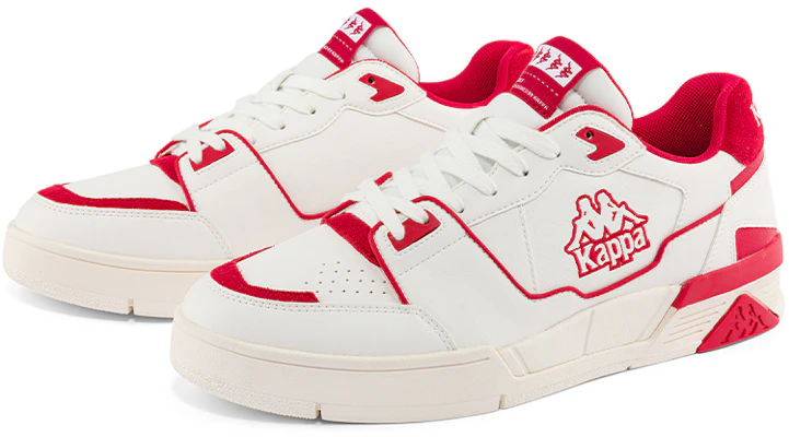 Kappa Low-Top 'Patchwork Putih Merah Ceri' K0CY5CC08D-012A Lookbook Kappa Low-Top 'Patchwork Putih Merah Ceri' K0CY5CC08D-012A