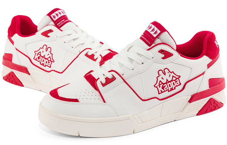 Kappa Low-Top 'Patchwork White Cherry Red' 圖 4