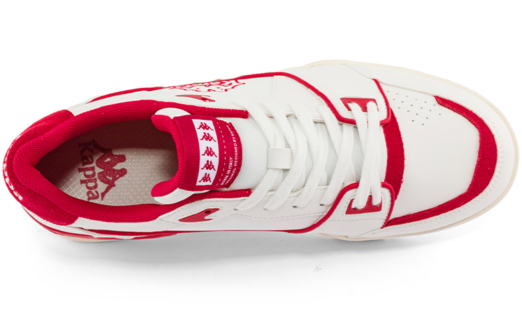 Kappa Low-Top 'Patchwork White Cherry Red' 圖 6