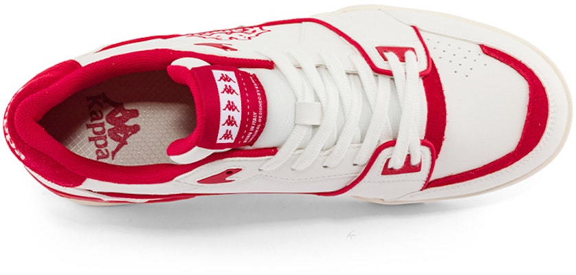 Kappa Low-Top 'Patchwork Putih Merah Ceri' K0CY5CC08D-012A Details for Kappa Low-Top 'Patchwork Putih Merah Ceri' K0CY5CC08D-012A