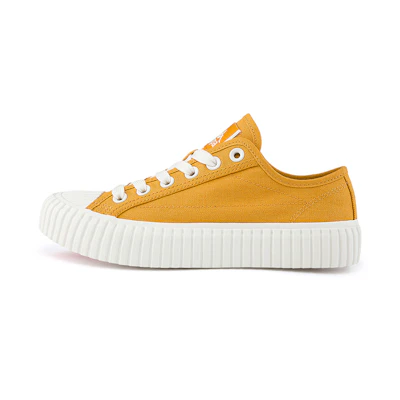 Kappa Low Top Board Sneakers 'Yellow White'