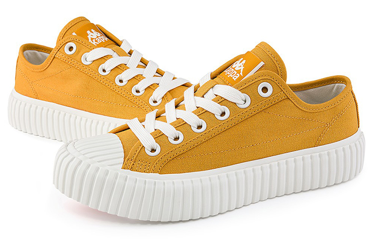 Kappa Low Top Board Sneakers 'Yellow White' 圖 3