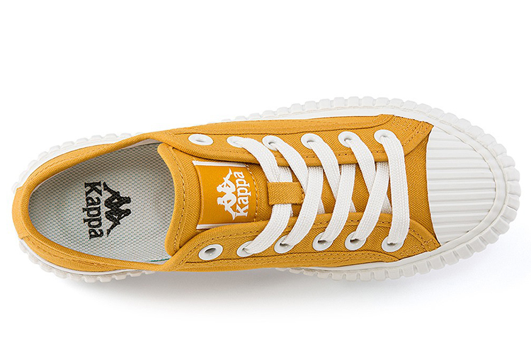 Kappa Low Top Board Sneakers 'Yellow White' 圖 4