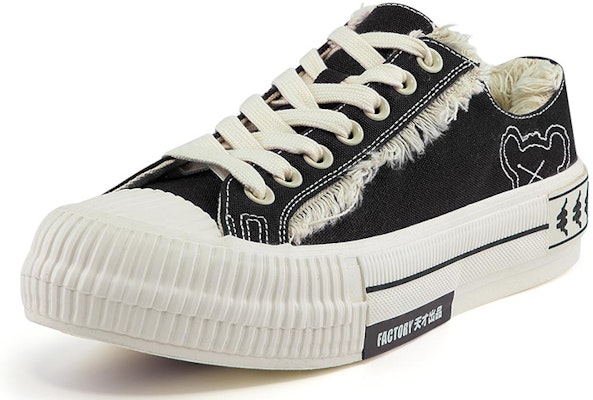 Kappa Sepatu Kanvas Rendah 'Hitam' KPCTHVS92C-990 Order Kappa Sepatu Kanvas Rendah 'Hitam' KPCTHVS92C-990