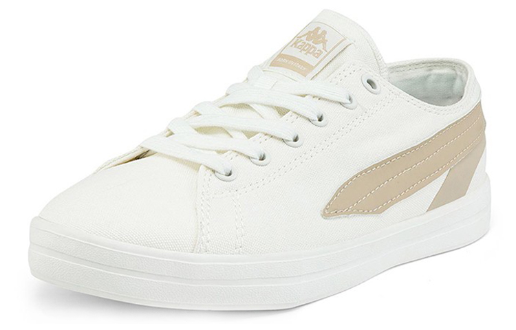 Kappa Low Top Canvas Sneakers 'Beige White' 圖 2