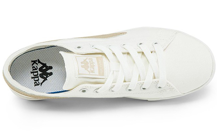 Kappa Low Top Canvas Sneakers 'Beige White' 圖 3