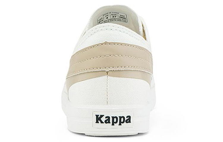 Kappa Low Top Canvas Sneakers 'Beige White' 圖 4