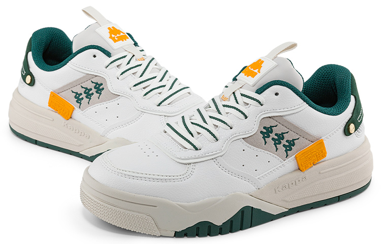 Kappa Low Top Casual 'White Grey Green' 圖 4