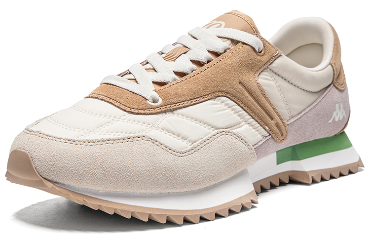 Lookbook Kappa 潮流個性 舒適百搭 耐磨防滑 低幫 生活休閒鞋 男女同款 安哥拉白