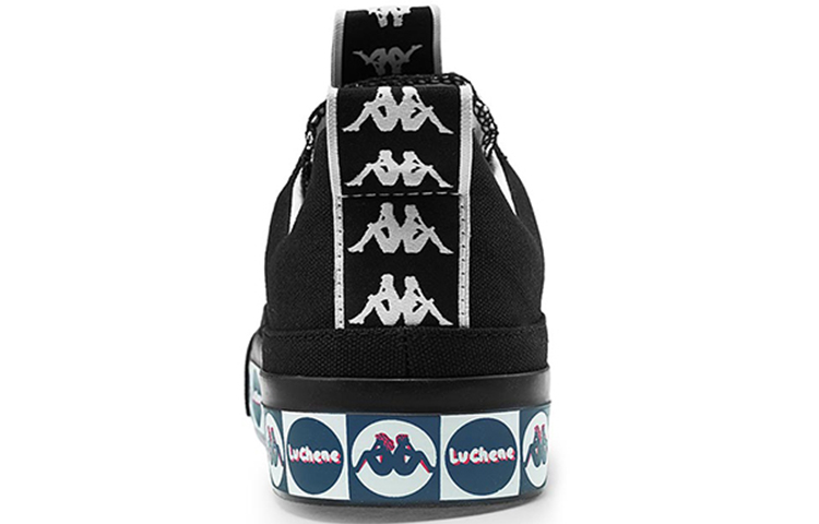 Kappa Low-Top Casual Sneaker 'Black' 圖 3